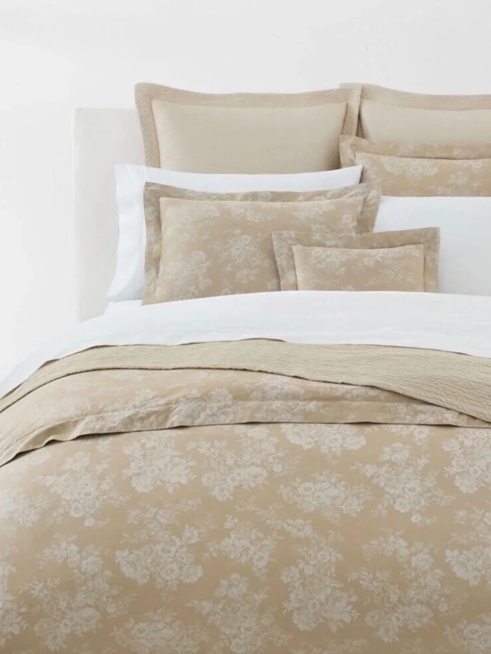Ralph Lauren EURO Pillow Sham MYA Pearl 26  x 26 Cotton New SHIP FREE